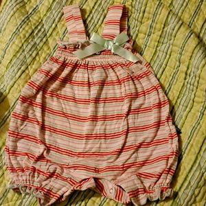 Kickee Pants 3-6 month jumper stripes